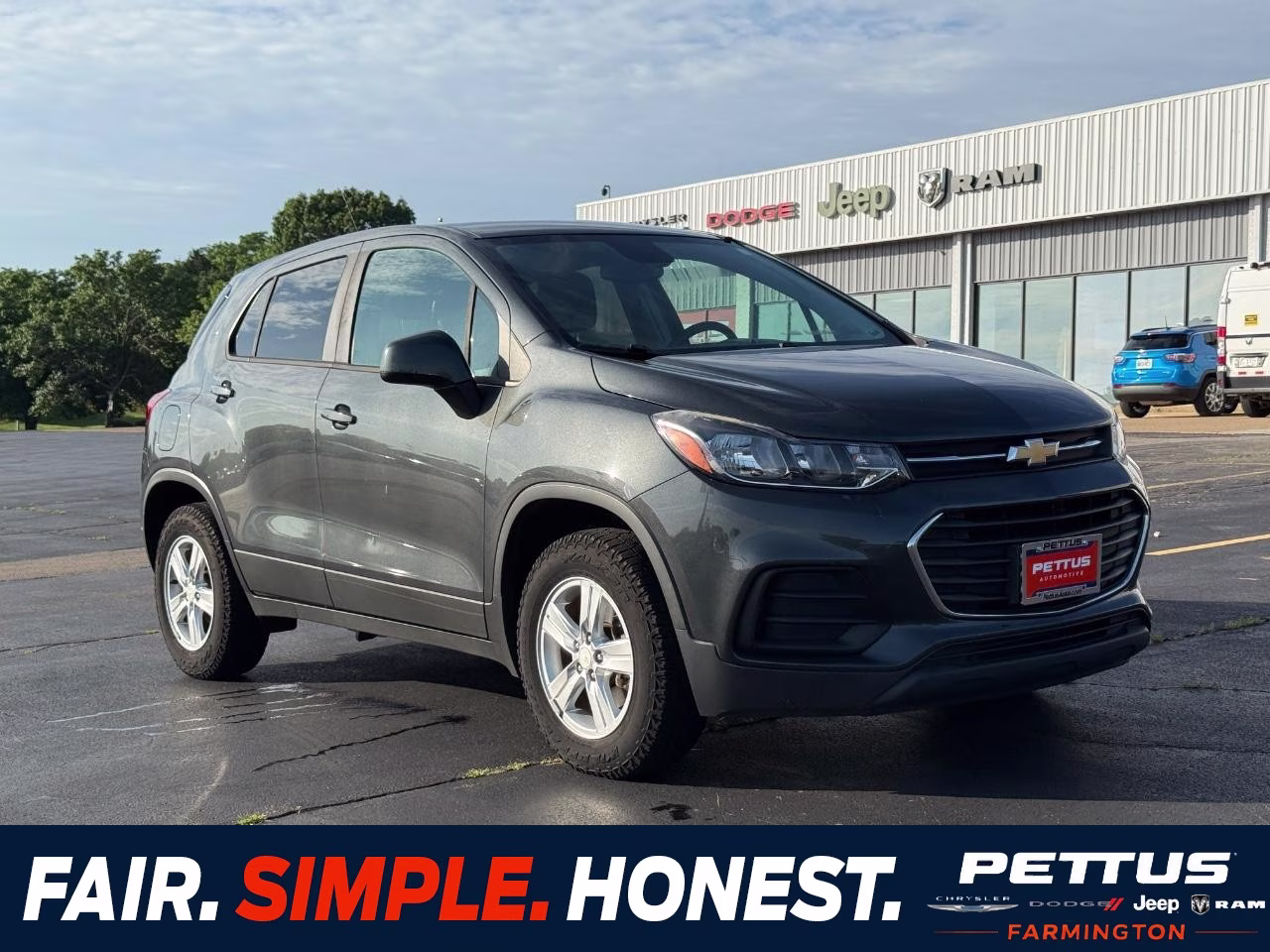 2019 Nightfall Gray Metallic Chevrolet Trax LS AWD SUV