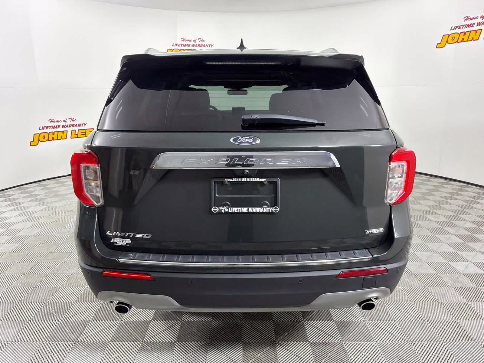 2023 Forged Green Metallic Ford Explorer Limited RWD SUV