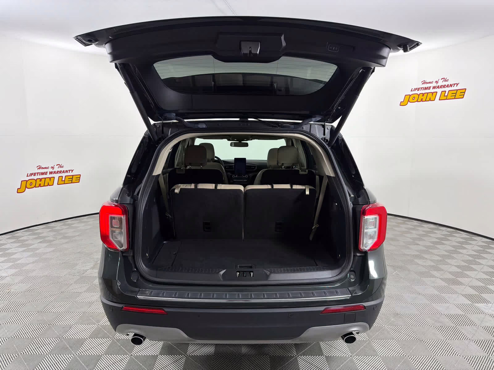 2023 Forged Green Metallic Ford Explorer Limited RWD SUV