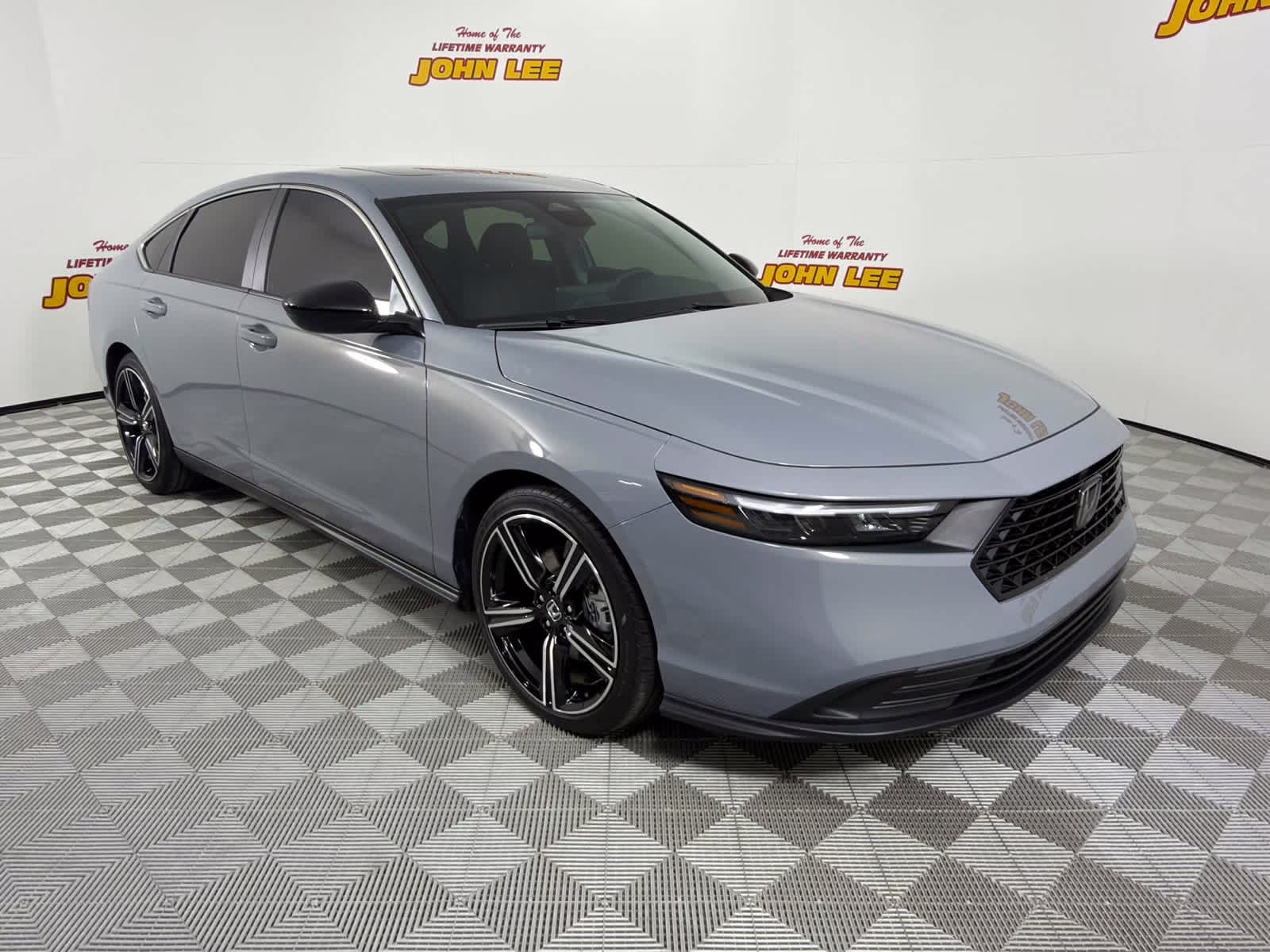 2025 Urban Gray Pearl Honda Accord Hybrid Sport FWD Sedan