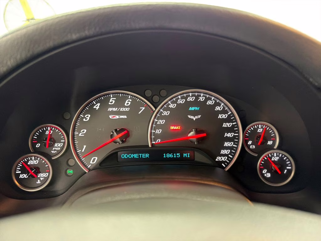 2007 Black Chevrolet Corvette Z06 RWD Coupe
