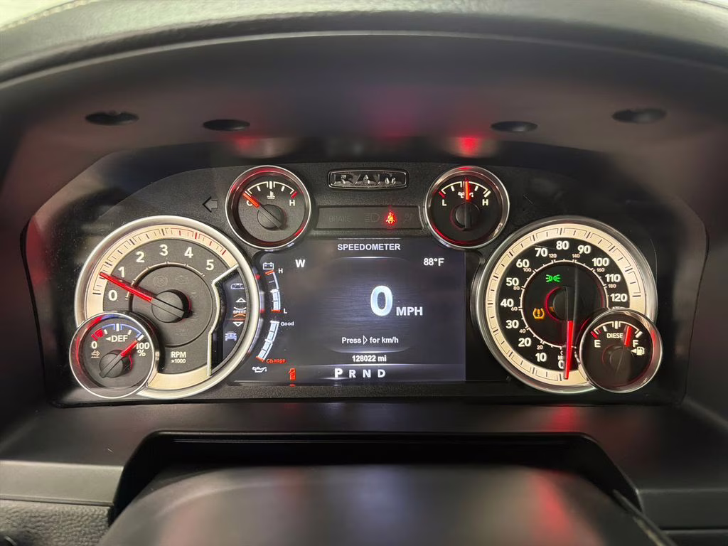 2017 Granite Crystal Metallic Clearcoat Ram 2500 Laramie 4X4 Truck