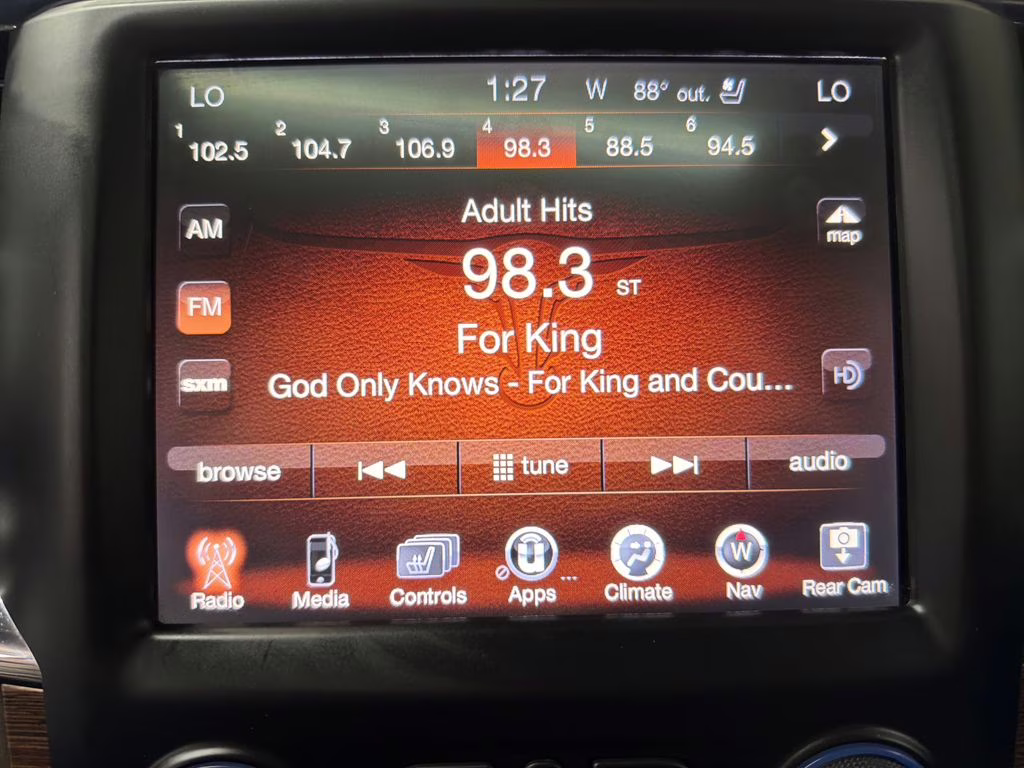 2017 Granite Crystal Metallic Clearcoat Ram 2500 Laramie 4X4 Truck