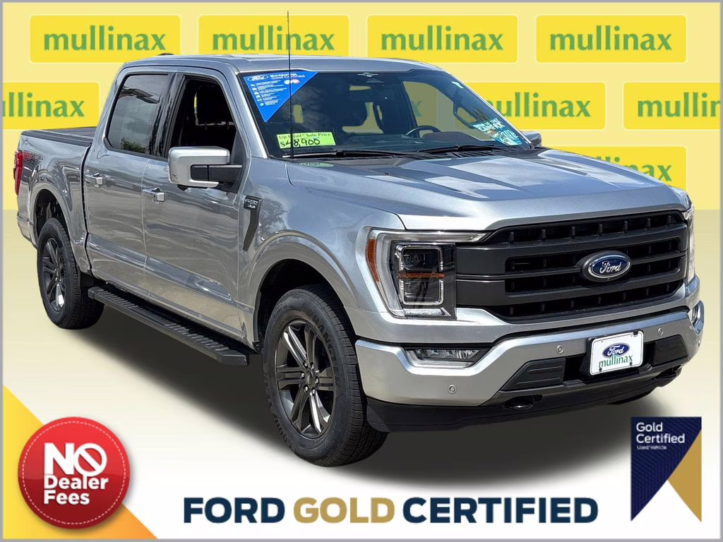 2023 Silver Metallic Ford F-150 Lariat 4X4 Truck