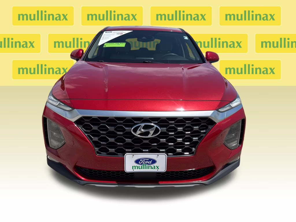 2020 Scarlet Red Hyundai Santa Fe SEL AWD SUV