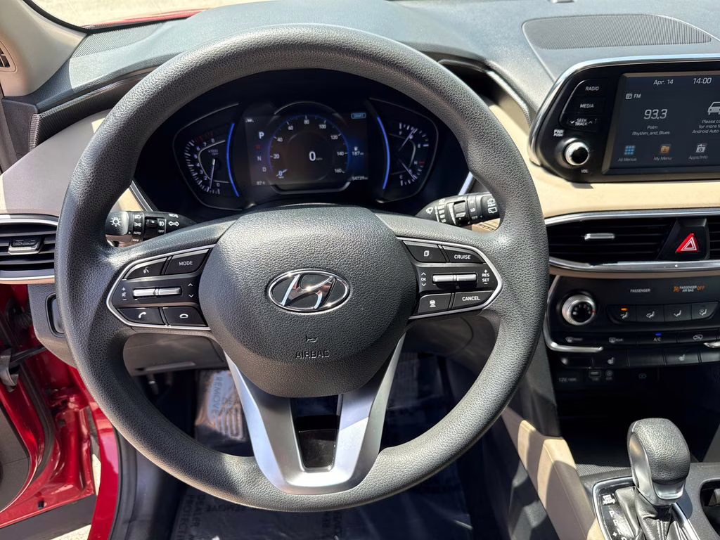 2020 Scarlet Red Hyundai Santa Fe SEL AWD SUV