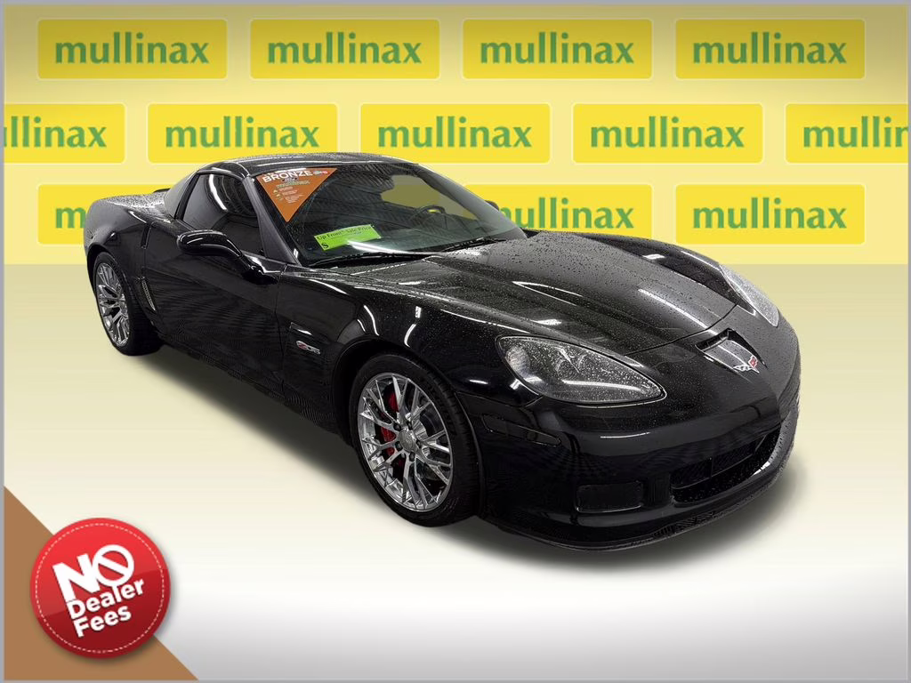 2007 Black Chevrolet Corvette Z06 RWD Coupe