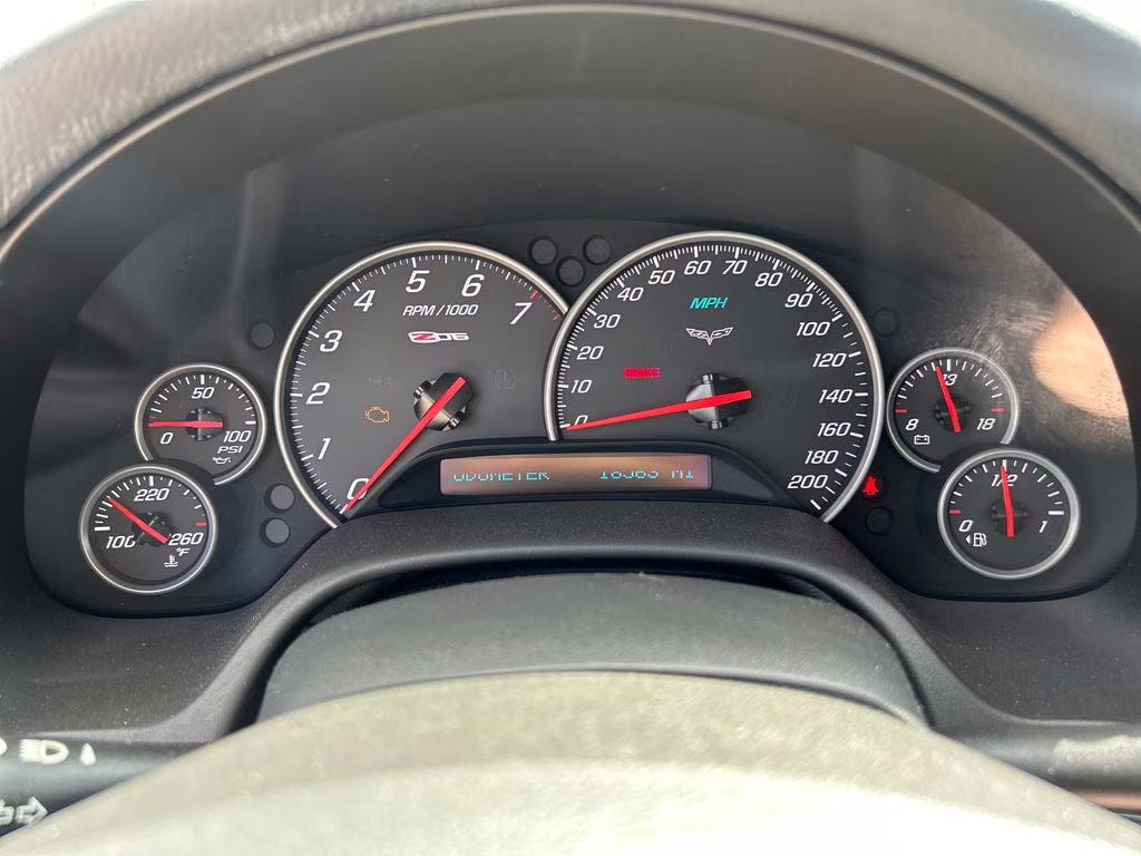 2007 Black Chevrolet Corvette Z06 RWD Coupe