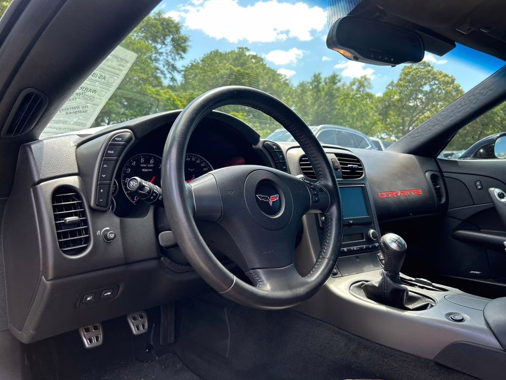 2007 Black Chevrolet Corvette Z06 RWD Coupe