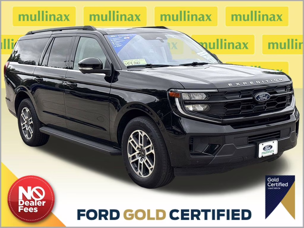 2025 Agate Black Metallic Ford Expedition Max Active RWD SUV