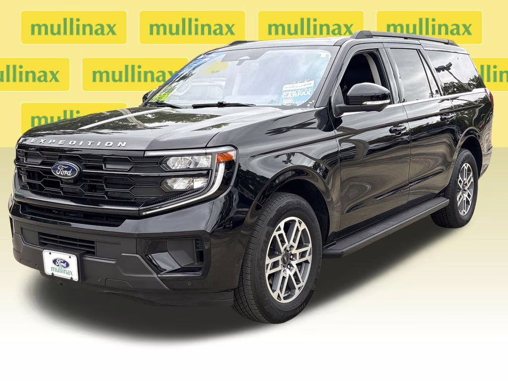 2025 Agate Black Metallic Ford Expedition Max Active RWD SUV