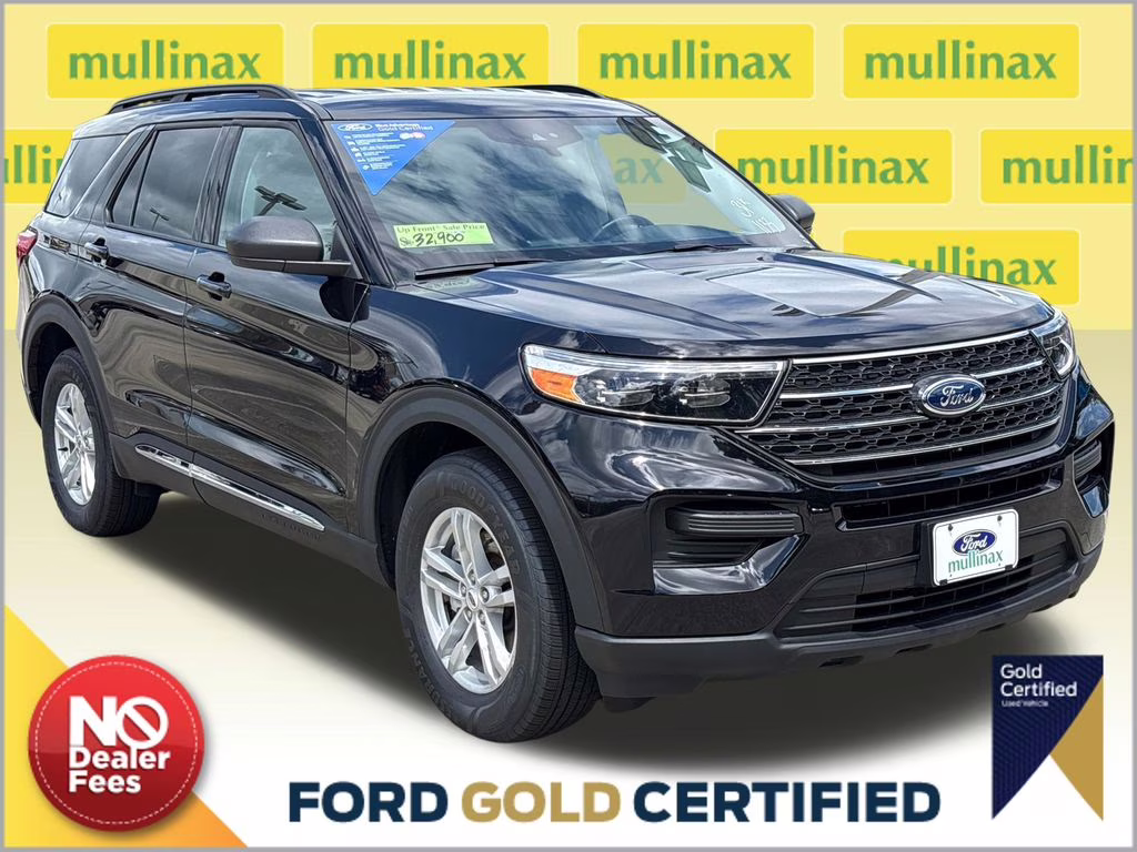 2023 Agate Black Metallic Ford Explorer XLT 4X4 SUV
