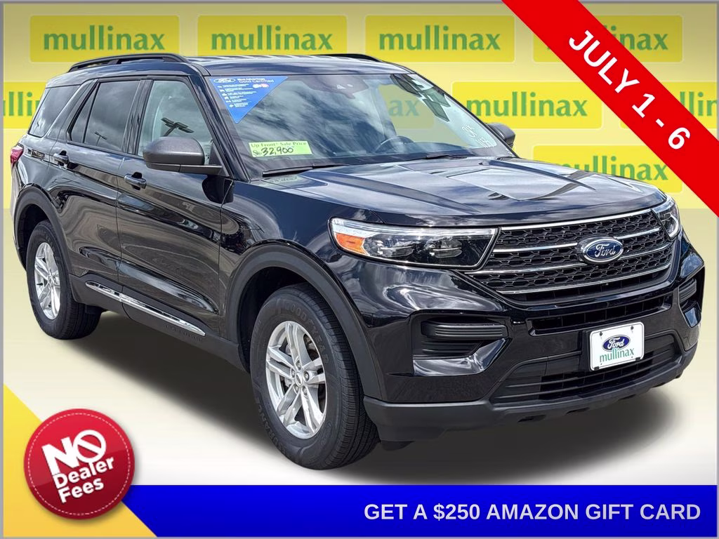 2023 Agate Black Metallic Ford Explorer XLT 4X4 SUV