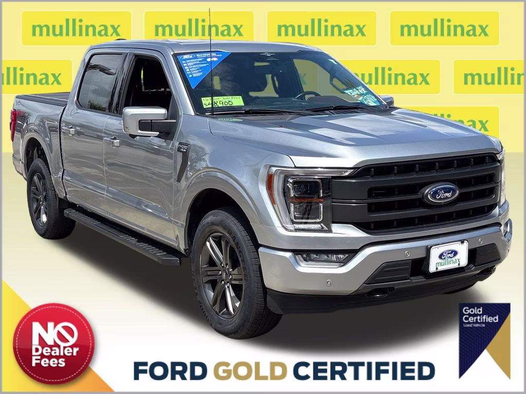 2023 Silver Metallic Ford F-150 Lariat 4X4 Truck