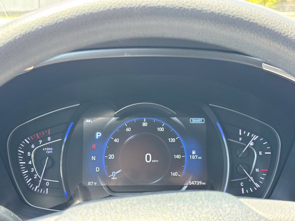 2020 Scarlet Red Hyundai Santa Fe SEL AWD SUV
