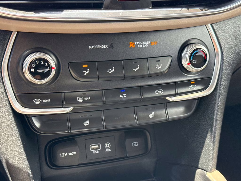 2020 Scarlet Red Hyundai Santa Fe SEL AWD SUV