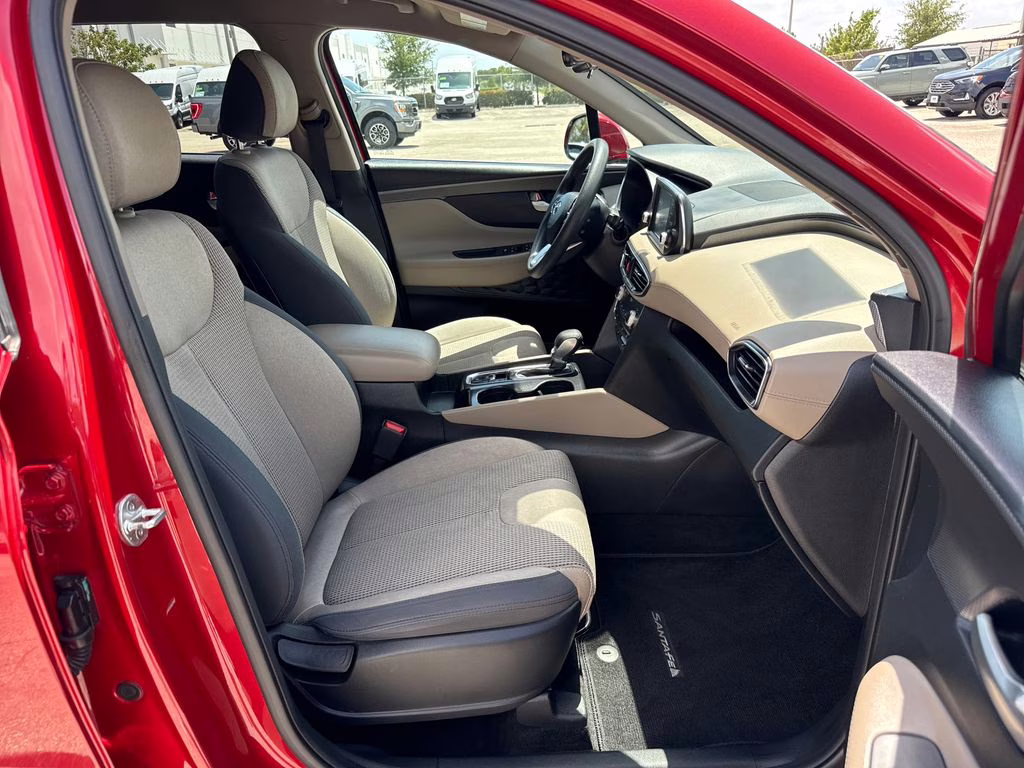 2020 Scarlet Red Hyundai Santa Fe SEL AWD SUV