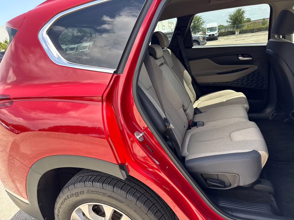 2020 Scarlet Red Hyundai Santa Fe SEL AWD SUV