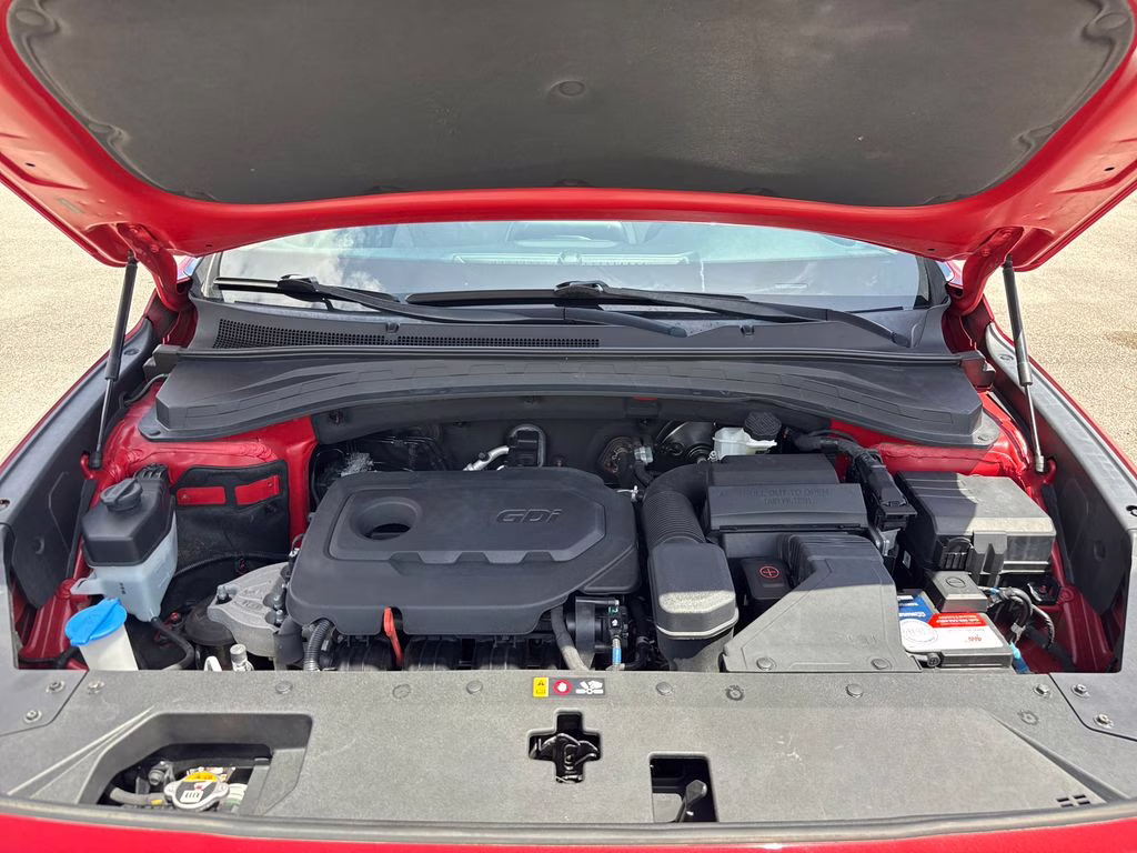 2020 Scarlet Red Hyundai Santa Fe SEL AWD SUV