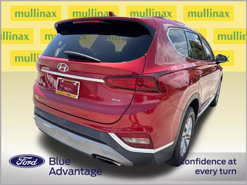 2020 Scarlet Red Hyundai Santa Fe SEL AWD SUV