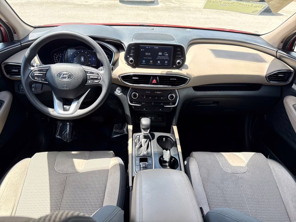 2020 Scarlet Red Hyundai Santa Fe SEL AWD SUV