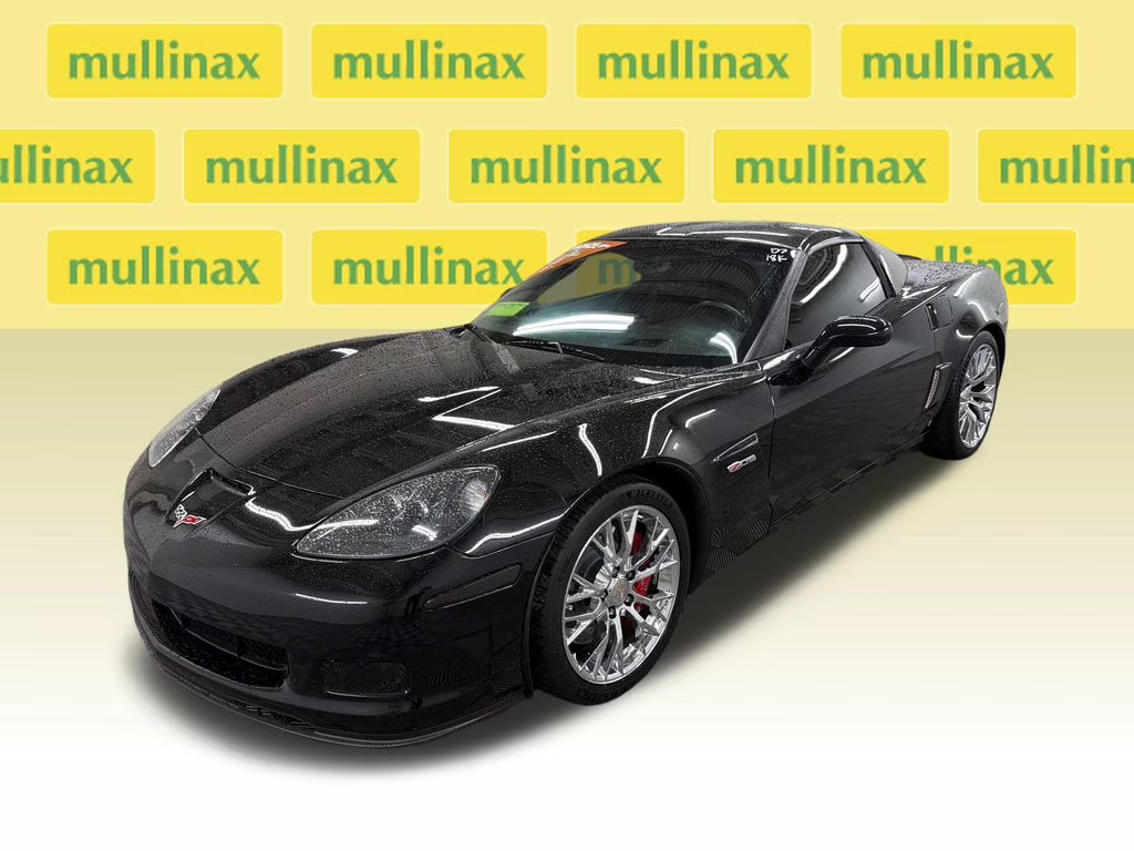 2007 Black Chevrolet Corvette Z06 RWD Coupe