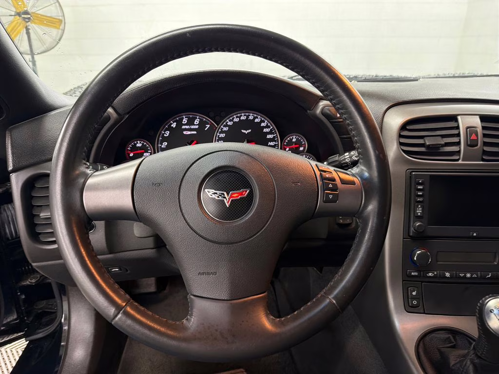 2007 Black Chevrolet Corvette Z06 RWD Coupe