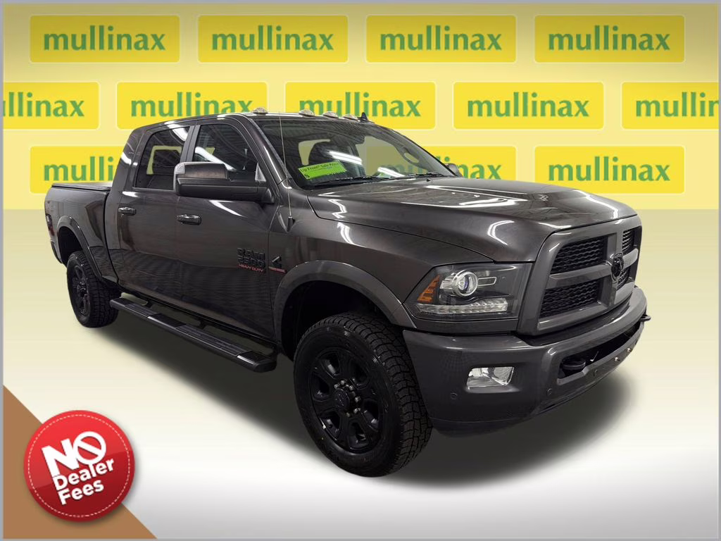 2017 Granite Crystal Metallic Clearcoat Ram 2500 Laramie 4X4 Truck