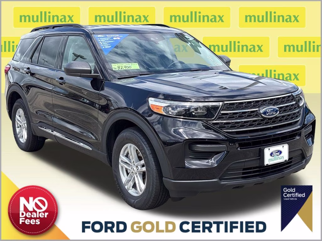 2023 Agate Black Metallic Ford Explorer XLT 4X4 SUV
