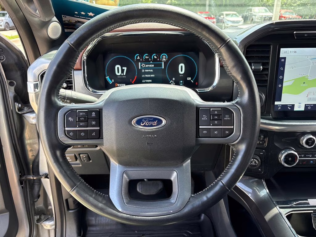 2023 Silver Metallic Ford F-150 Lariat 4X4 Truck