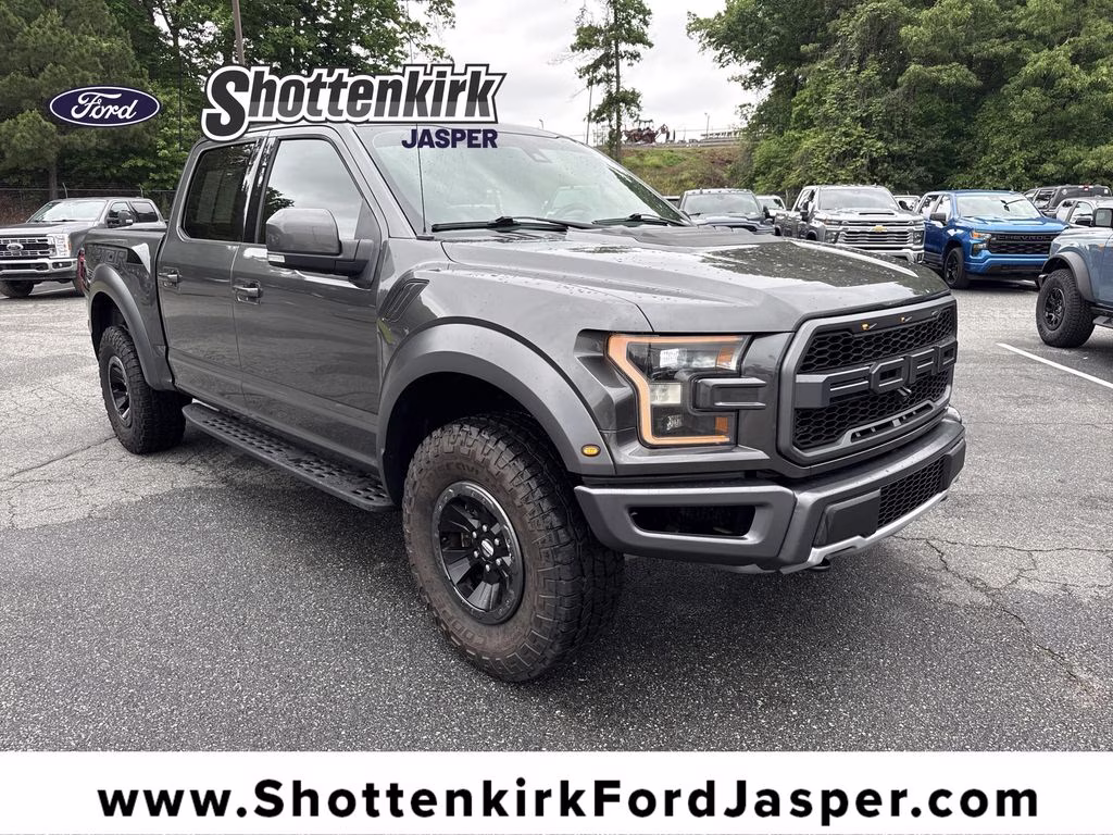 2018 Magnetic Metallic Ford F-150 Raptor 4X4 Truck