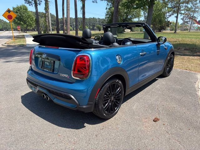 2023 Island Blue Metallic MINI Cooper S FWD Convertible