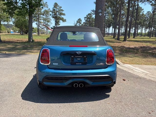 2023 Island Blue Metallic MINI Cooper S FWD Convertible