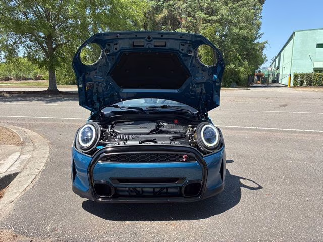 2023 Island Blue Metallic MINI Cooper S FWD Convertible