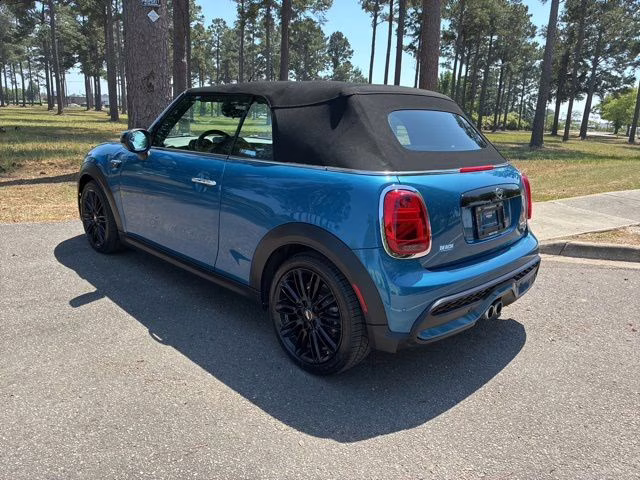 2023 Island Blue Metallic MINI Cooper S FWD Convertible