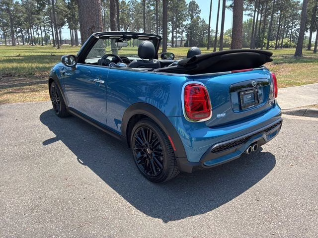 2023 Island Blue Metallic MINI Cooper S FWD Convertible