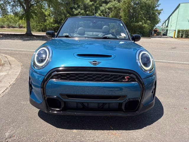 2023 Island Blue Metallic MINI Cooper S FWD Convertible