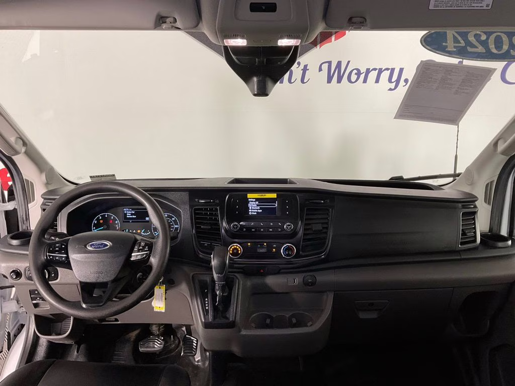 2024 Oxford White Ford Transit-250 MEDIUM ROOF 148'' WHEEL BASE RWD Van