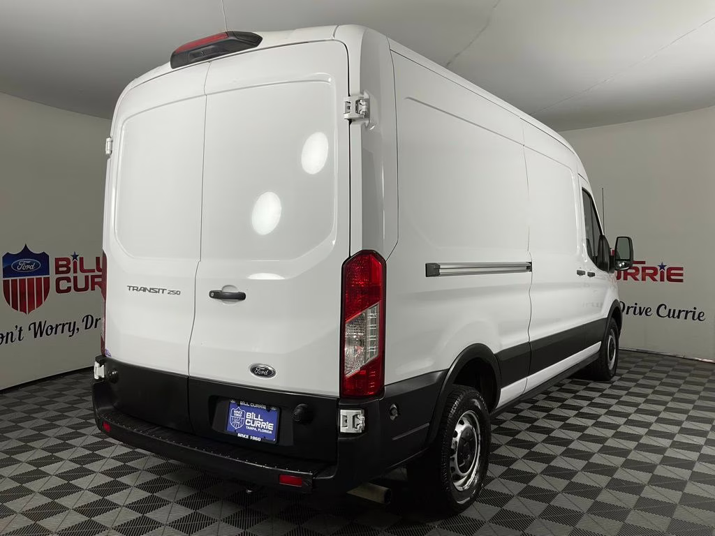 2024 Oxford White Ford Transit-250 MEDIUM ROOF 148'' WHEEL BASE RWD Van