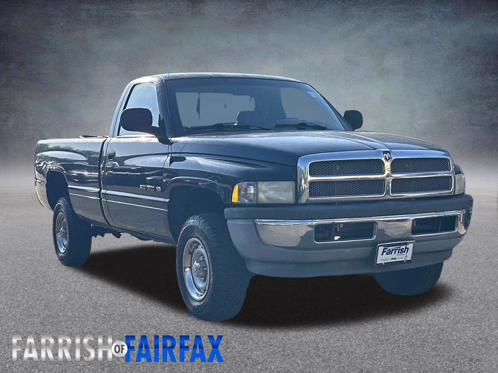 2001 Patriot Blue Pearlcoat Dodge Ram 1500 SLT 4X4 Truck