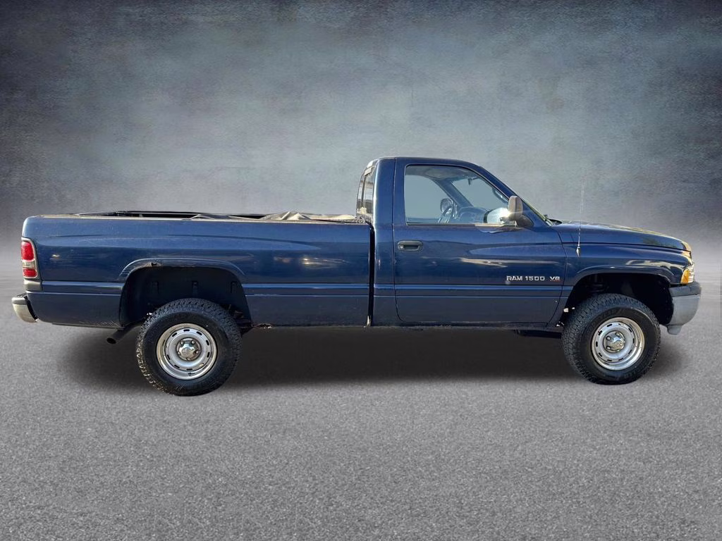 2001 Patriot Blue Pearlcoat Dodge Ram 1500 SLT 4X4 Truck