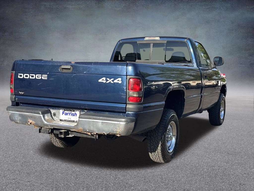 2001 Patriot Blue Pearlcoat Dodge Ram 1500 SLT 4X4 Truck