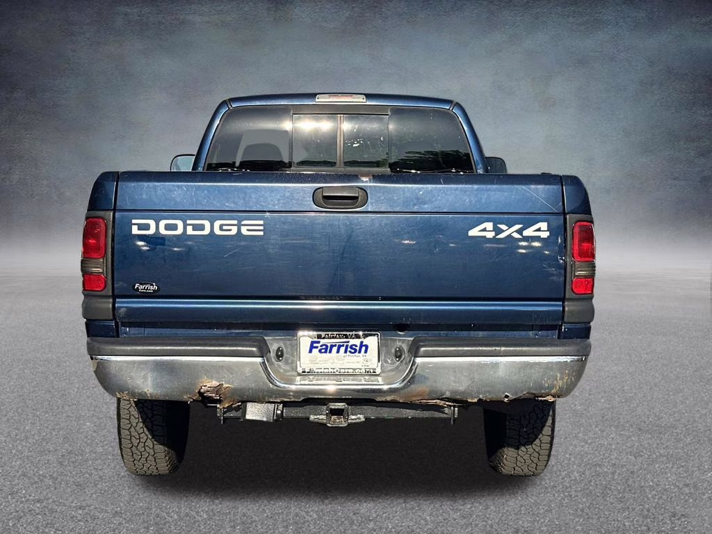 2001 Patriot Blue Pearlcoat Dodge Ram 1500 SLT 4X4 Truck