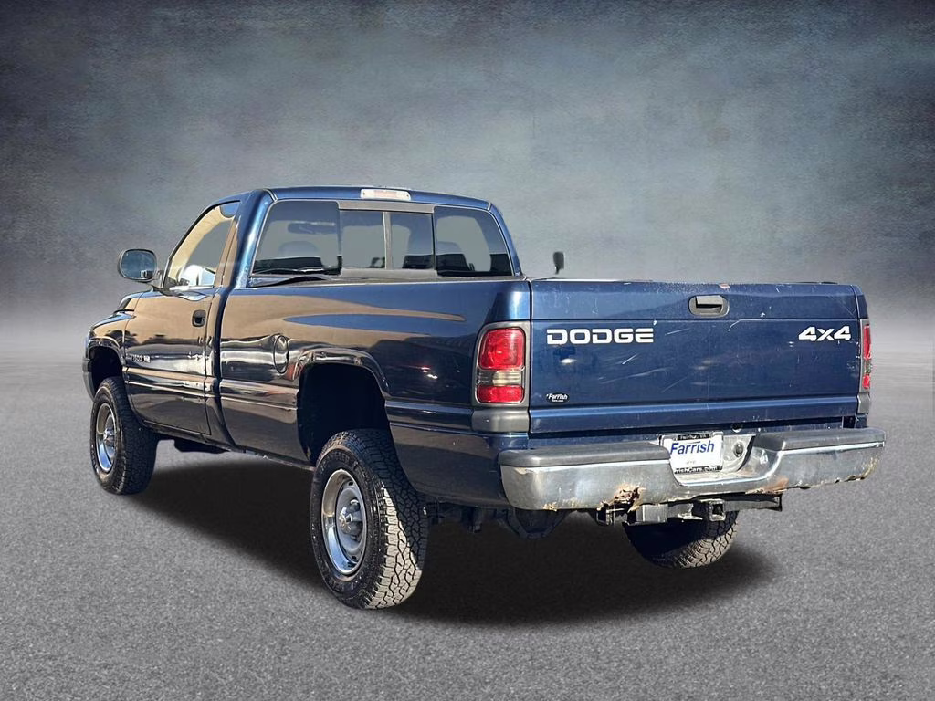 2001 Patriot Blue Pearlcoat Dodge Ram 1500 SLT 4X4 Truck