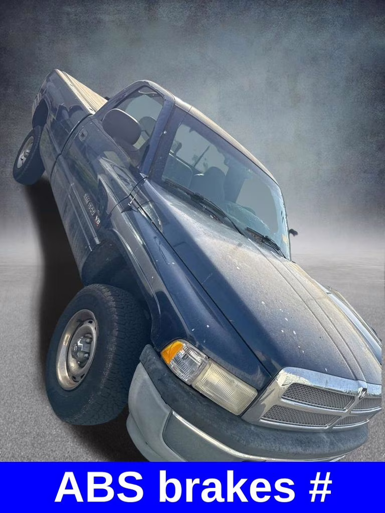 2001 Patriot Blue Pearlcoat Dodge Ram 1500 SLT 4X4 Truck
