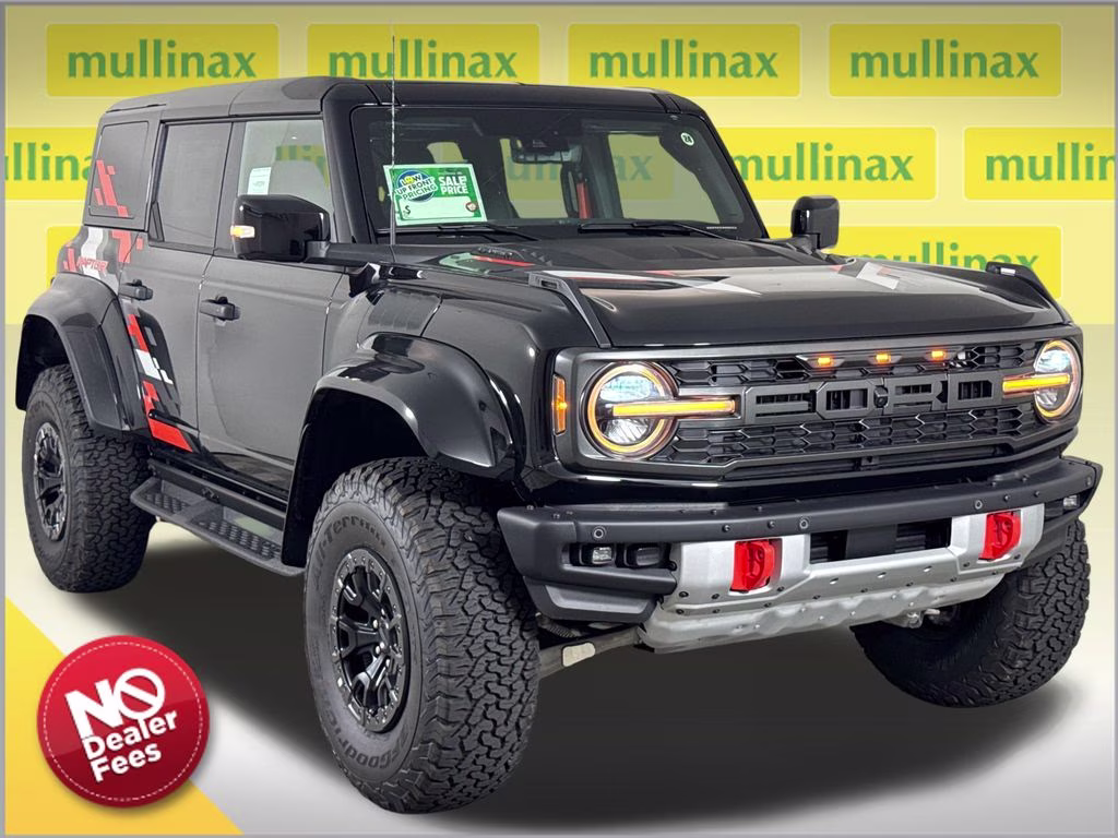 2026 Shadow Black Ford Bronco Raptor 4X4 SUV