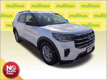 2026 White Metallic Ford Explorer Active RWD SUV