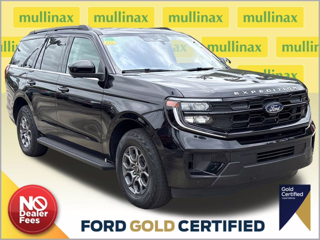 2025 Agate Black Metallic Ford Expedition Active RWD SUV