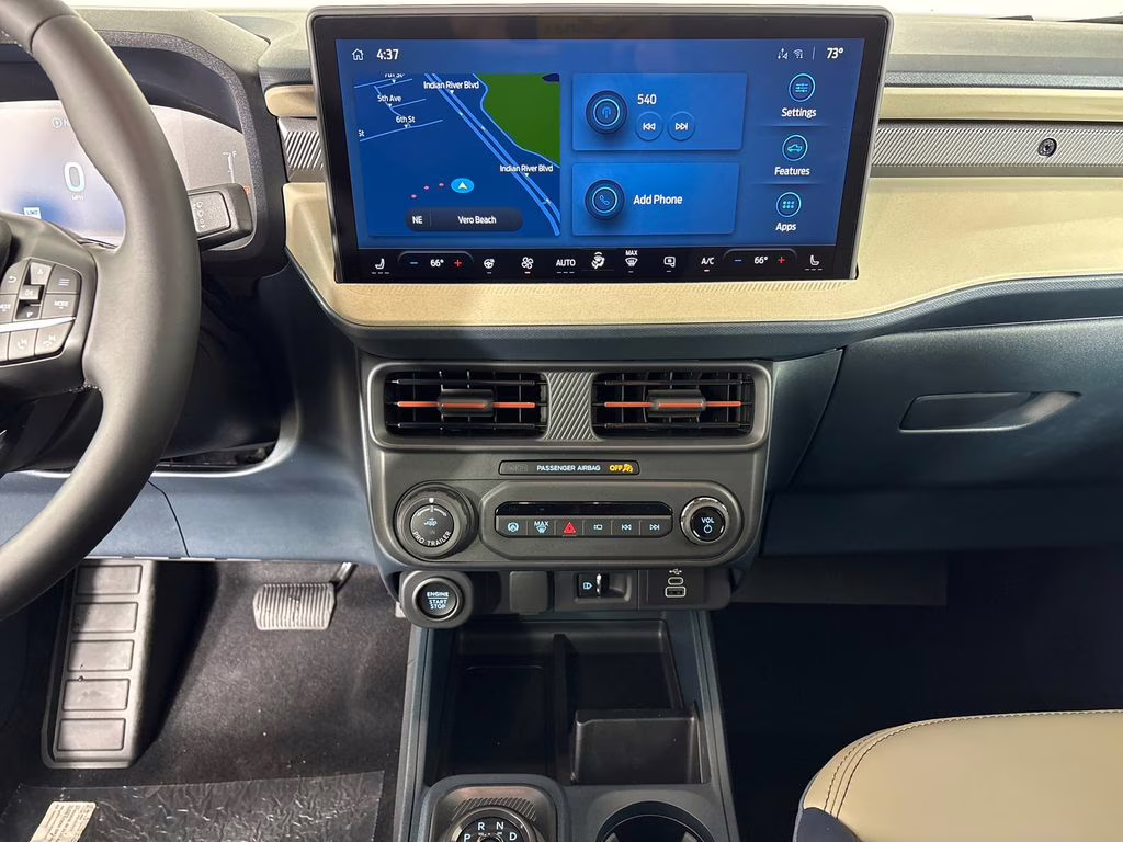 2026 Azure Gray Metallic Tri-Coat Ford Maverick Lariat AWD Truck