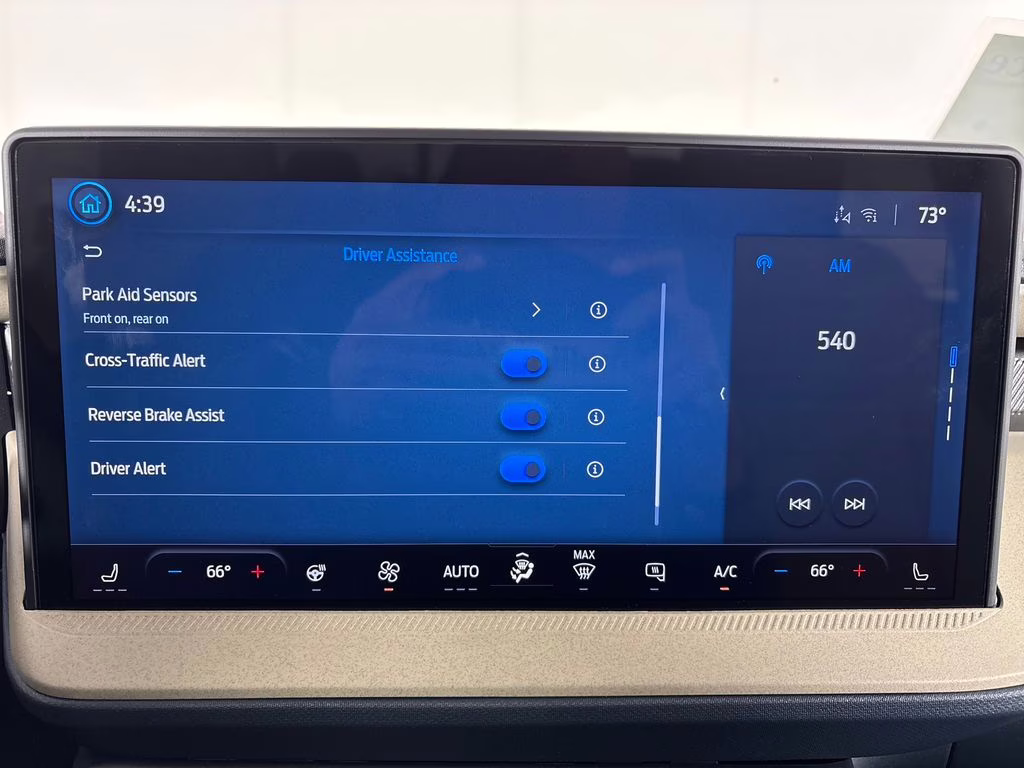 2026 Azure Gray Metallic Tri-Coat Ford Maverick Lariat AWD Truck